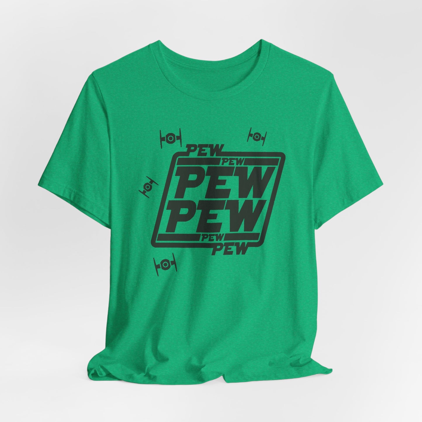 Pew Pew Pew Star Wars theme Unisex Tee