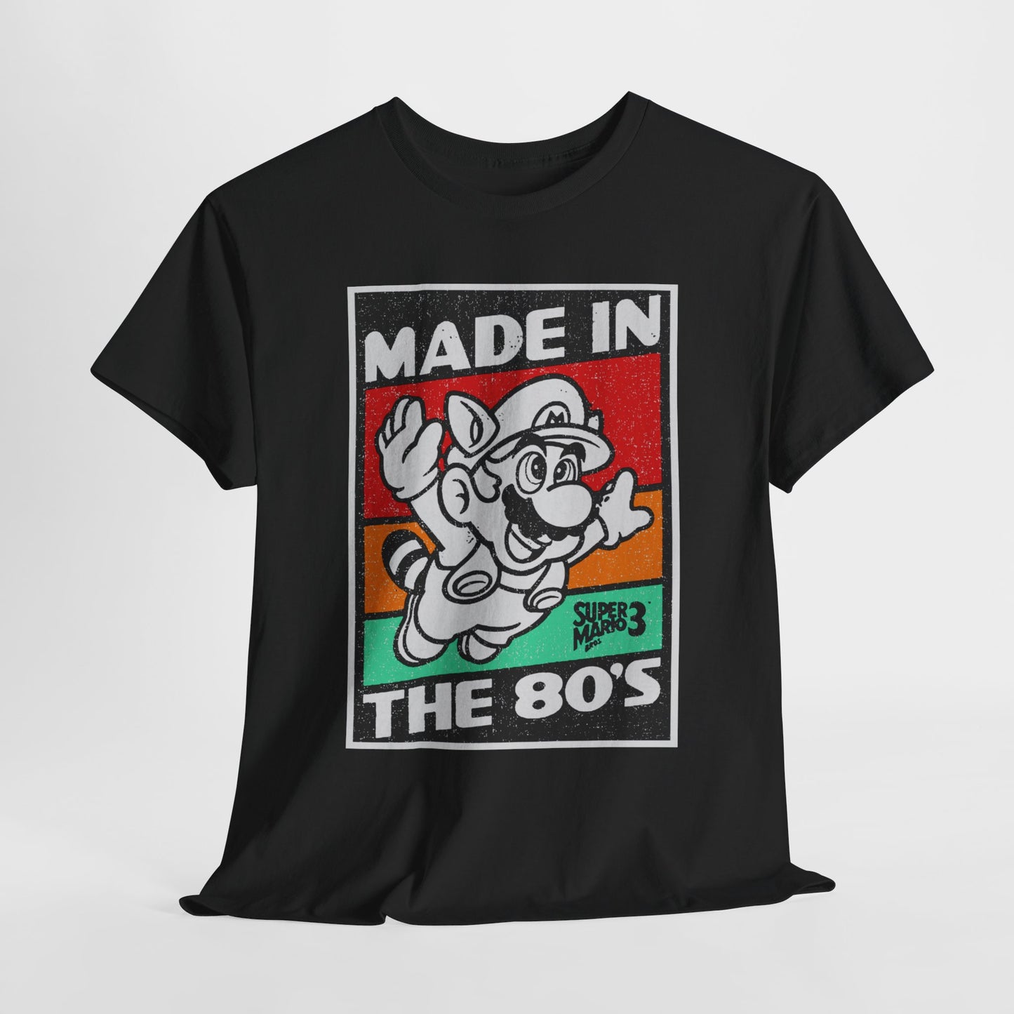 Vintage Born in the 80's Unisex Heavy Cotton Tee 80's Unisex T-Shirt