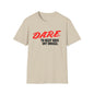 DARE to keep kids off Drugs Vintage D.A.R.E. shirt- Gildan Unisex Softstyle T-Shirt