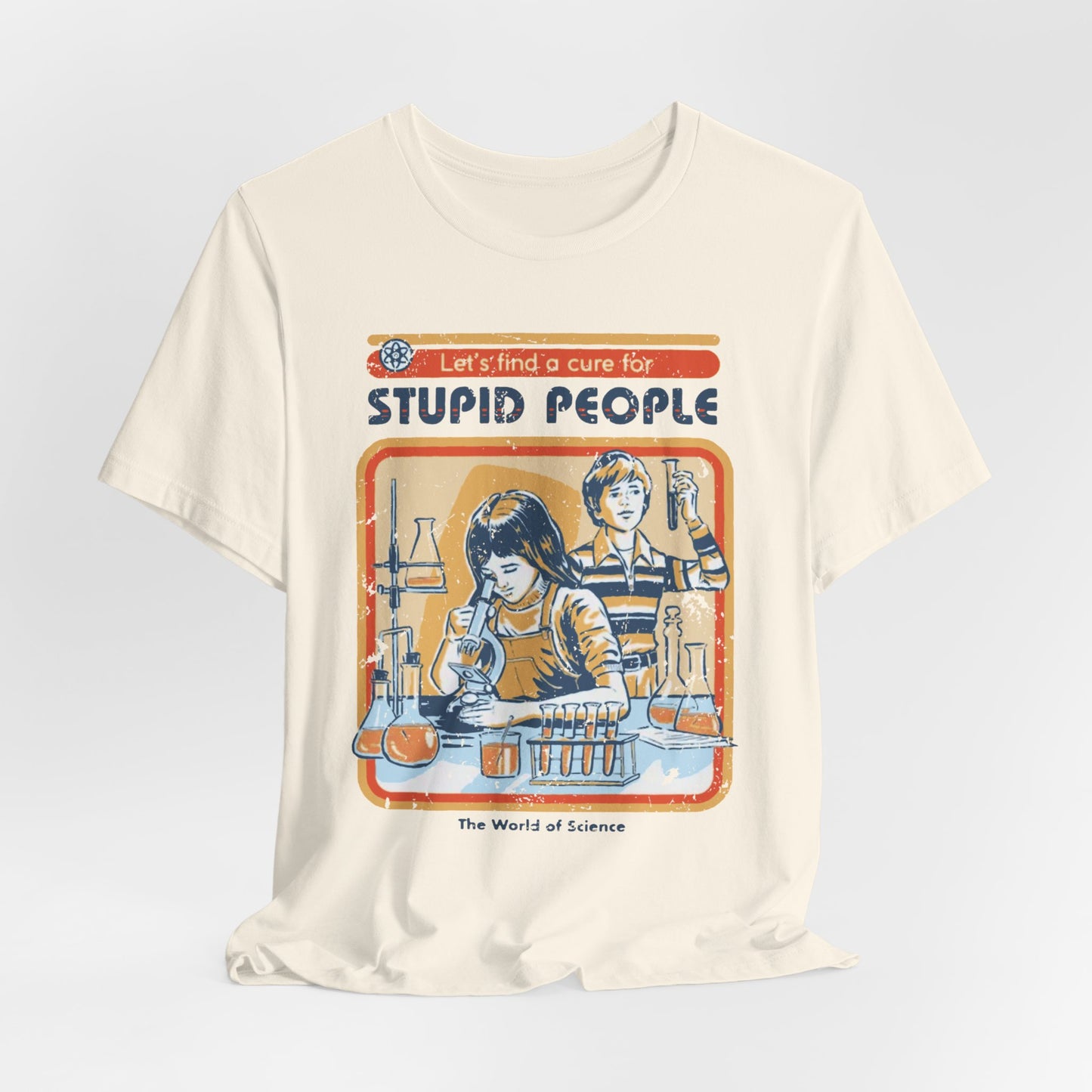 Stupid People Vintage T-shirt Unisex Jersey Short Sleeve Tee