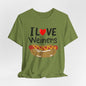 I love Wieners July 4th American Hot Dog T shirt