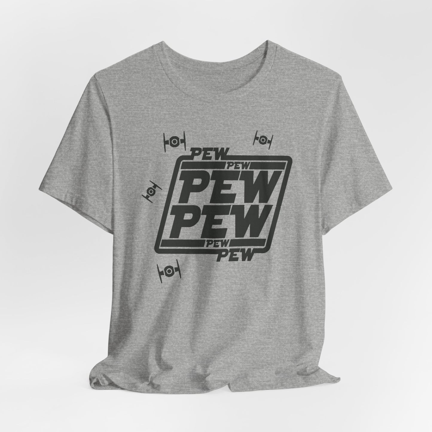 Pew Pew Pew Star Wars theme Unisex Tee