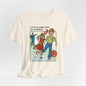 Let's Run Away from our Problems Funny Vintage T-shirt Unisex Bella Canvas