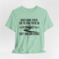 Funny Shirt 'Your Own Asphalt' Distressed look, Soft Cotton