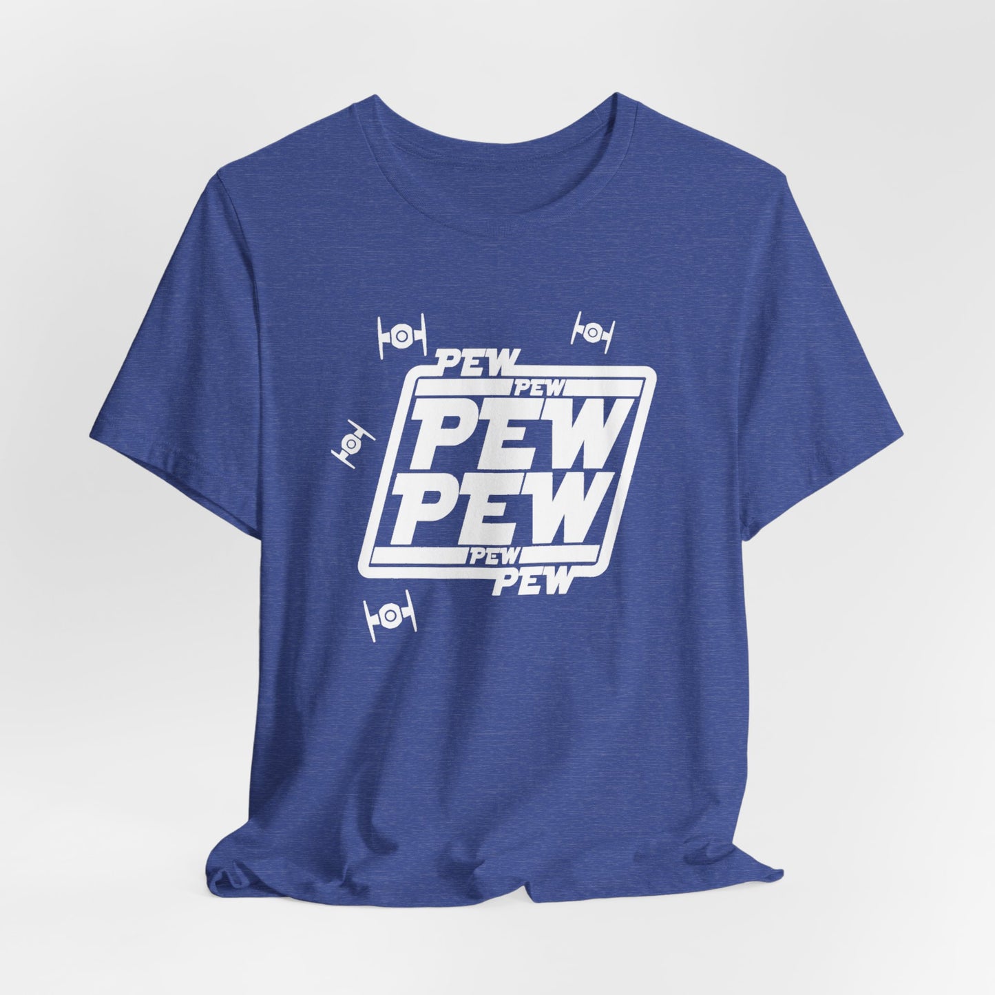 Pew Pew Pew Star Wars theme Unisex Tee