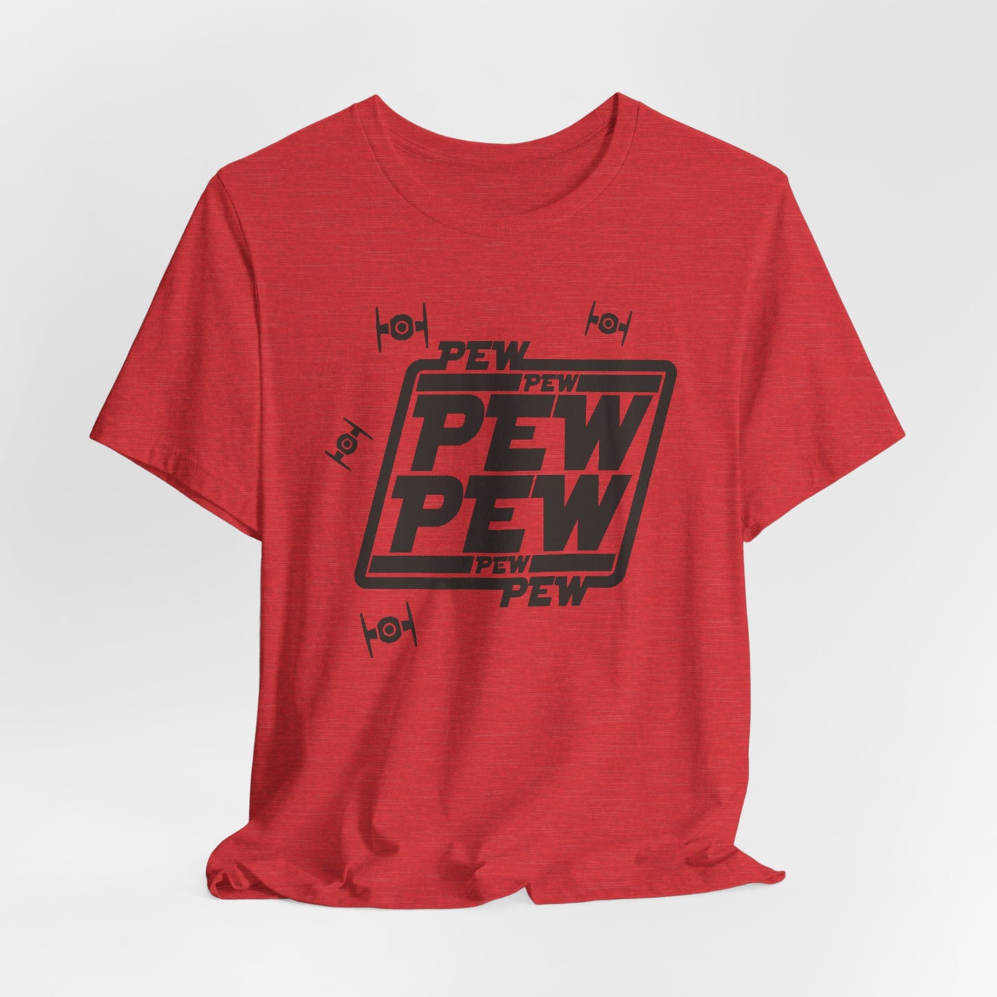 Pew Pew Pew Star Wars theme Unisex Tee