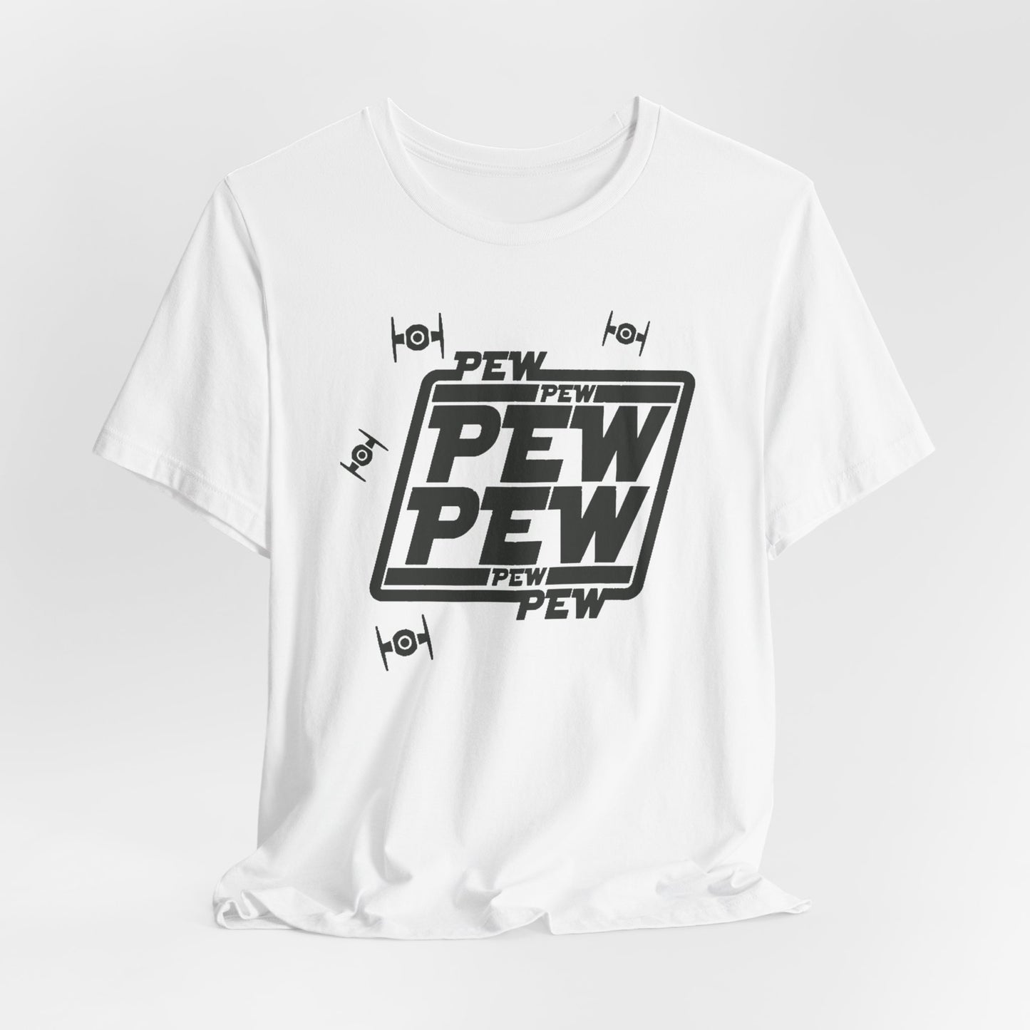 Pew Pew Pew Star Wars theme Unisex Tee