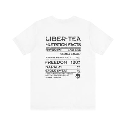 Helldivers Super Citizen Edition with Cup of Liber Tea on the back Soft Cotton Unisex T-Shirt