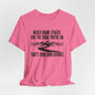 Funny Shirt 'Your Own Asphalt' Distressed look, Soft Cotton