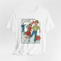 Let's Run Away from our Problems Funny Vintage T-shirt Unisex Bella Canvas