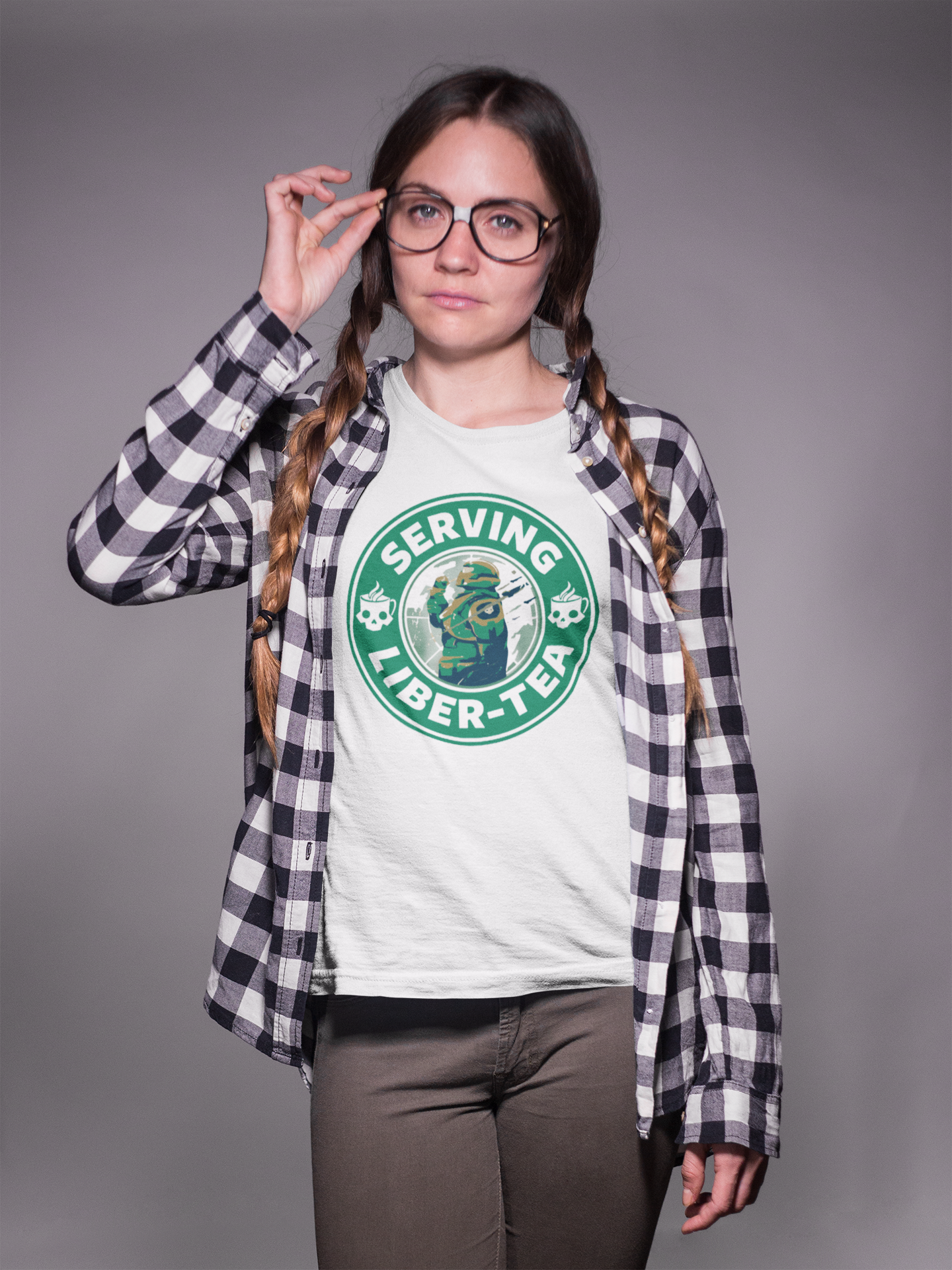 Cup of Liber-Tea Helldiver's Super Citizens Trendy Drink. Sweet Liberty My Leg I need this Shirt! Bella Canvas Unisex Tee