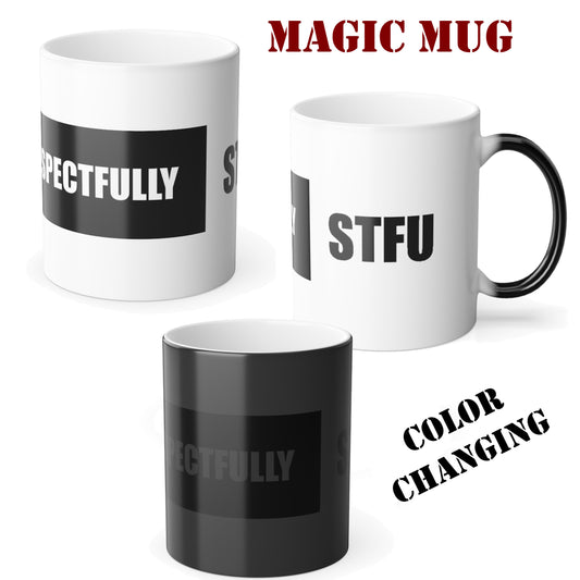 STFU funny mug