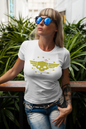 Helldivers 2 Vintage T-shirt Washed out logo with the blood of Liber Tea, A Super Citizen Shirt of the people.  Bella+Canvas Unisex T-shirt